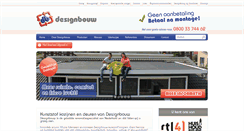 Desktop Screenshot of designbouw.nl